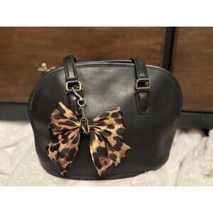 Vintage Coach Duffle Sac Doctor Satchel Black